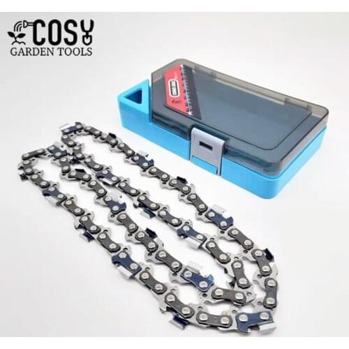 1pc 12 inch 25cc Gasoline Chainsaw Drive Link Pitch 44 Link 3/8LP 050 Gauge for Wood Cutting Chainsaw Parts