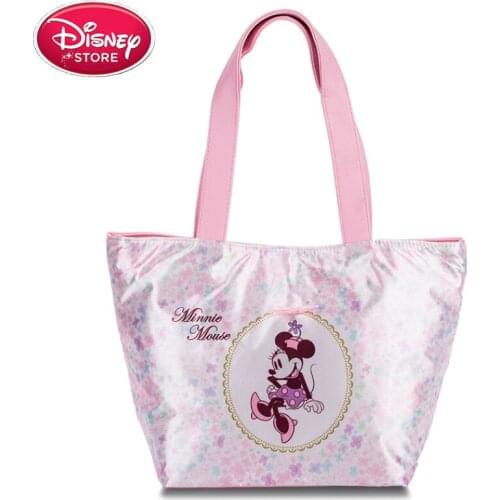 2019 Disney Bags Fashion Women Handbag Mickey Minnie Bag Outdoor Shopping Large Capacity Baby Mummy Diaper Big Shopping Bag