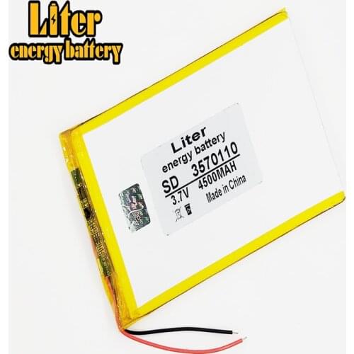 3570110 3.7V 4500mAH polymer lithium ion battery Li-ion battery for tablet pc 7 inch 8 inch 9inch
