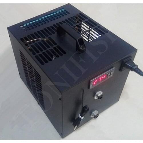400W refrigeration cooling small micro compressor chiller thermostatic adjustable chiller aquarium fish tank cooling AC220V