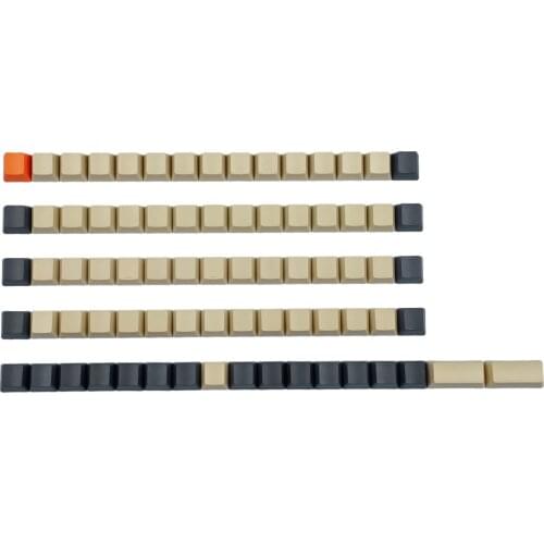 75 Keys OEM Blank PBT Keycaps Suitable For Ortholinear Layout MX Keyboard XD75 ID75 Planck Preonic Niu40 YMD40v2