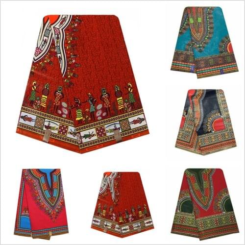 Ankara African Wax Print Fabric Real Veritable Wax 100% Cotton 6 Yards Diy Sewing nigerian fabric for african dress 20102818