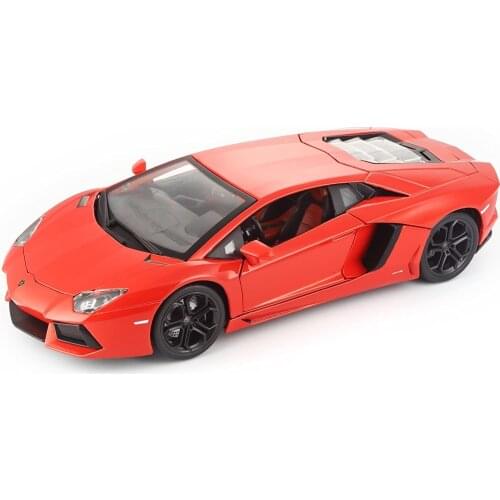 Bburago 1:18 Lamborghini Aventador LP700-4 Orange Model Car
