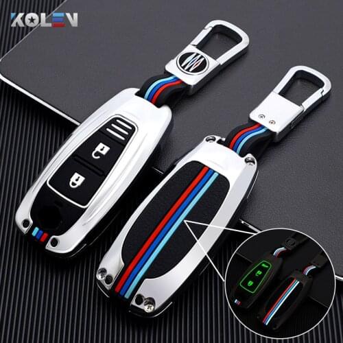 Zinc alloy Car Key Case Cover Shell For Suzuki Vitara Swift Ignis Kizashi SX4 Baleno Ertiga Samurai S-Cross Holder Accessories