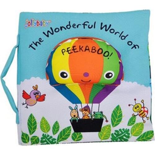 Newborn Baby Kids Learning&Education Soft Cloth Books English Teach Stereo Quiet Book For Baby Language Early Education Toys