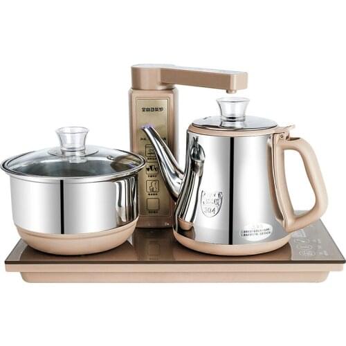 Electromagnetic tea furnace is fully automatic with water kettles of