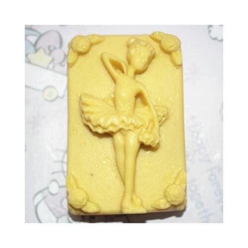 C274 soap mold/handmade soap mold/silicone mold/soap die/silica gel soap die ballet girls