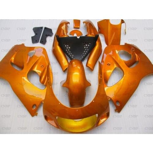 GSX-R750 1996 - 2000 Abs Fairing GSX R 600 96 97 Bodywork GSXR600 1999 Orange Fairings