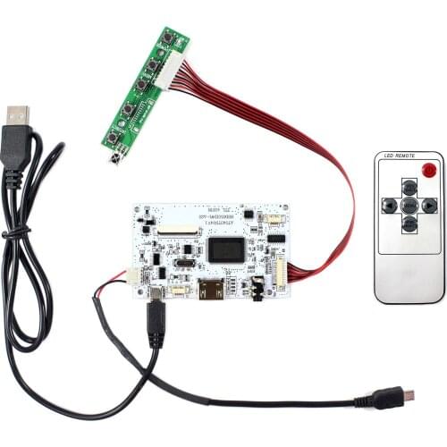 HD MI Controller Board For 5" 800X480 LCD Screen HSD050IDW1 AT050TN43 VS050T-001A Fit To Raspberry Pi