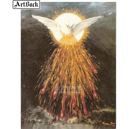 Full square drill diamond painting dove pattern kit 5D diamond embroidered rhinestone mosaic artwork home decor painting animal