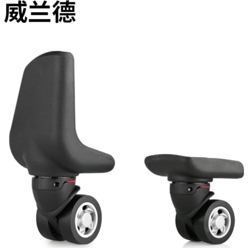 Black Travel Luggage Wheel Password Box Accessories Substitute Luggage Rolling Wheels Universal Suitcase Caster Suitcase Wheels