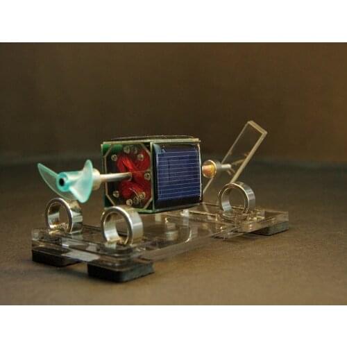 Tiny Mendocino Motor Propeller type magnetic suspension solar toy Scientific physics Solar rotation Pressure reducing EDC toy