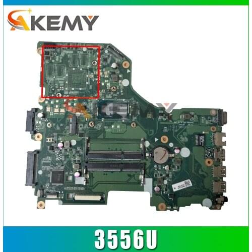 Akemy Laptop Motherboard For ACER Aspire E5-573 Pentium 3556U Mainboard DA0ZRTMB6D0 SR1E3 DDR3