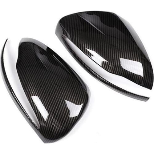 YAQUICKA Car Exterior Front Side Rearview Mirror Cover Trim Styling For Mercedes Benz E C S Class W213 W205 W222 GLC X253 Newest