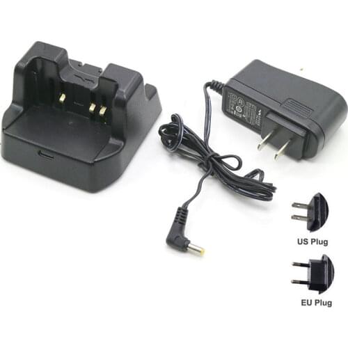 CD-41 Desktop Rapid Dock Charger for Yaesu VX-8R VX-8E VX-8DR VX-8DE VX-8GR FT-1DR FT-2DR FNB-101Li FNB-102Li SBR-14Li Radio