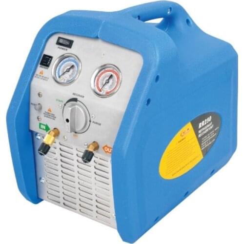 3/4HP Oilless piston type 220V portable refrigerant recovery machine unit Free Shipping