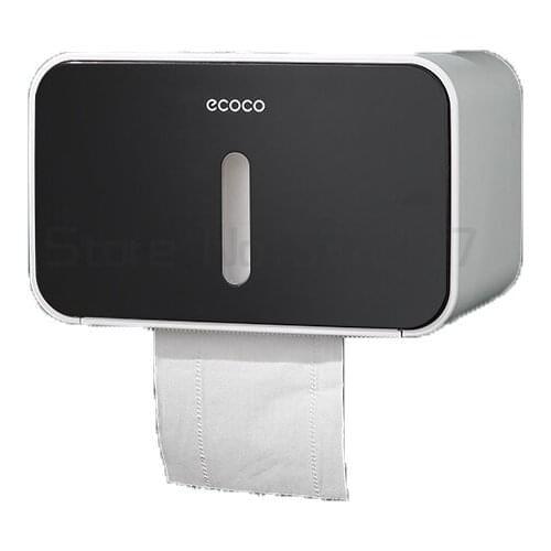 Simple tissue box nail free waterproof bathroom roll box toilet box simple wall hanging tissue box