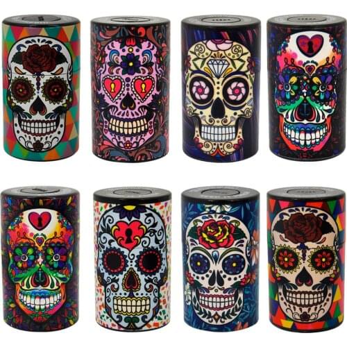 Honeypuff Vacuum Sealed Jar Acrylic Vacuum Jar Lid For Jars Cool Pattern Food Plastic Grains Herb Container Storage Bottle Tank