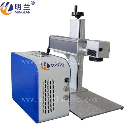 Fiber marker Bearing and Flange engrave by fiber laser marking machine