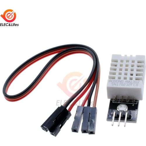 High Precision AM2302 DHT22 Digital Temperature and Humidity Sensor Module With Dupont Cables For Arduino