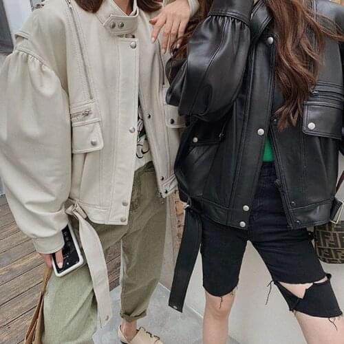 Womens Winter Leather Jackets YUKOU China