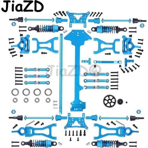 1 Set Metal Complete Upgrade Parts Kit for WLtoys A959 A959-B A969-B A979-B K929-B 1/18 RC Car Replacement Accessories W09