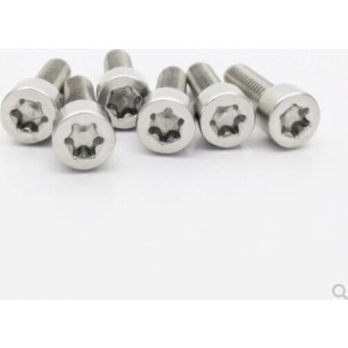 10-50pcs M2 M2.5 M3 M4 M5 M6 GB2671.2 Cap Screws Torx Socket Head bolts Stainless Steel