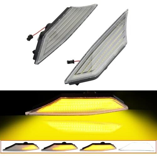 33800TBAA02 For Honda Civic 10th Gen Sedan/Coupe/Hatchback 2016 2017 2018 LED Side Marker Lights Turn Signal Lamps