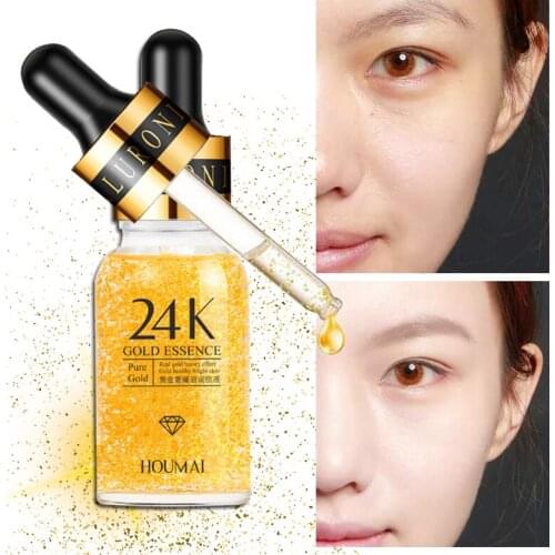 Face Care 24K Gold Essence Anti Wrinkle Day Cream Anti Aging Skin Care Moisturizing Hyaluronic Acid Whitening Collagen Ance