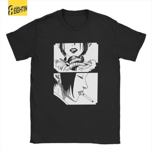 NANA Manga Singer T-Shirt Men Oosaki Fashion Pure Cotton Tee Shirt Round Neck Short Sleeve T Shirts Birthday Gift Tops