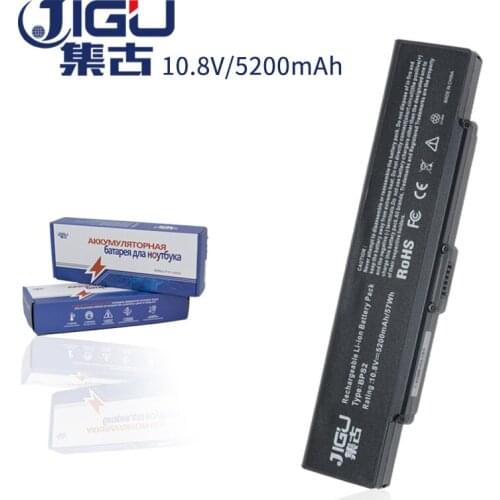 JIGU 6 Cells Laptop Battery FOR SONY FOR VAIO VGN-FS742/W VGN-S72PB/B VGN-AR11 VGN-FE53 VGN-AR21 VGN-S240 VGN-S380