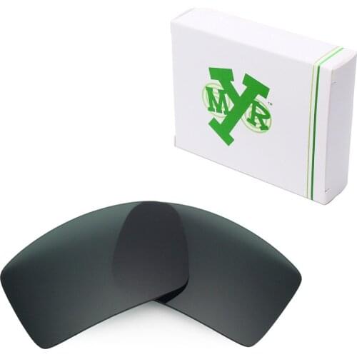 Mryok POLARIZED Replacement Lenses for Oakley Eyepatch 1&2 Sunglasses Grey Green