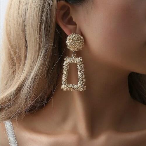 New Fashion Women Geometric Drop Dangle Earrings Lady Wedding Party Jewelry
