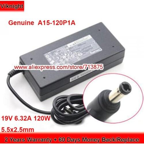 Genuine AD-12019G 120W Charger 19V 6.32A AC Adapter for ASUS N56VZ-S4096V N55SF-RH71 GL752VW-Q72SX-CB Laptop Power Supply