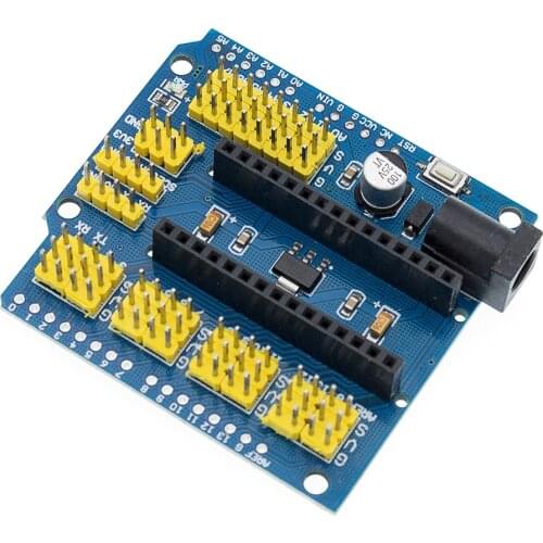 NANO I/O IO Expansion Sensor Shield Module For Arduino UNO R3 Nano V3.0 3.0 Controller Compatible Board I2C PWM Interface 3.3V
