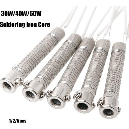 Durable 220V Soldering Iron Core Heating Element Replacement Welding Tool External heat Soldering Metalworking tool 30W40W60W