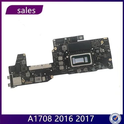 Tested A1708 Motherboard i5 2.0G 8GB 2016 820-00875 820-00361 for MacBook Pro 2017 13" A1708 Logic Board i7 2.3GHz 8GB/16GB 820