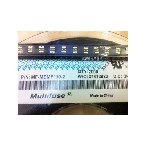 Resettable fuse MF-MSMF110-2 PPTC-1.1A 6V 1812 volume