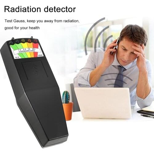 LED Electromagnetic Field EMF Meter Equipment Easily Carrying Magnetic Field Detector Paranormal Lightweight Gadgets