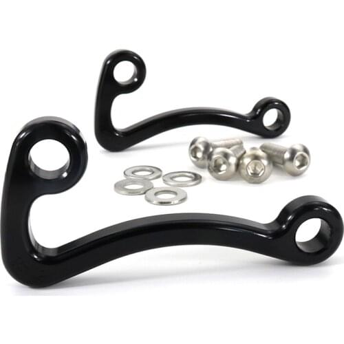 Motorcycle Rear Subframe Racing Hooks Tie Down Holder CNC Billet Aluminum Fit For Kawasaki ZX-10R 2004-2005 ZX10R ZX 10R