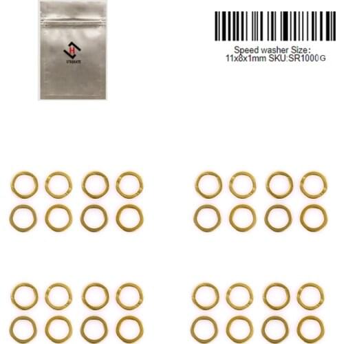1000er Pack Skateboard Truck Speedrings Skateboard Parts Speed Ring black Silver golden Longboard Hardware Replace part