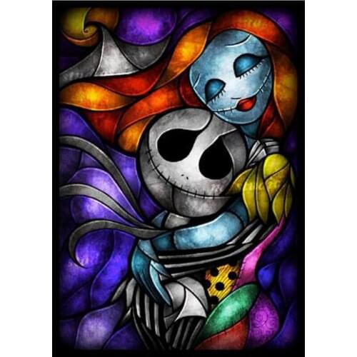 H3296 Diamond Painting Full Drill Kit " skulls " for kids Diamond Embroidery cartoon 5D DIY Diamonds Mosaic Halloween