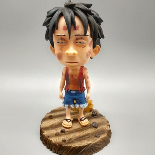 Anime Model Figurine toys Stupid Luffy Figure PVC Action Anime Collection Peripherals Doll Japan anime figure gift