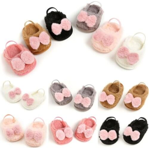 Pudcoco Fast Shipping Fashion Newborn Toddler Baby Boys Girl Infant Cute Warm Soft Crib Warm Shoes 0-18M