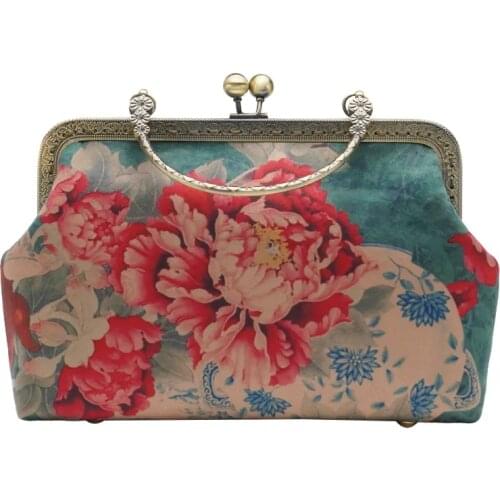 Chinese Shell Lock Bag Bags Pure Handmade Vintage Designer Bags 2021 NEW Chain Women Shoulder Bags Womens Handbags Purses