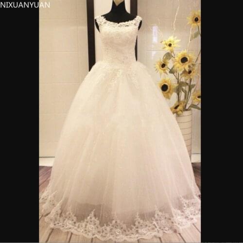 2021 New Robe De Noiva Grande Wedding Dress Lace Appliques Pearls Sweetheart Wedding Gowns Princess Plus Size Vintage Brides