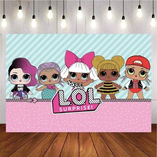 Customize Cartoon Baby Girl Dot Photography Background Backdrop Kids Birthday Party Decoration Theatre Wallpaper Photo Studio