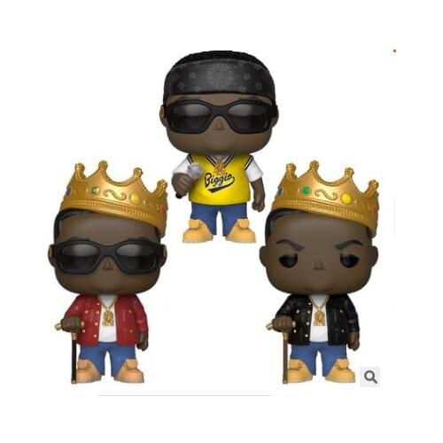 POP infamous Mr. Big #18 Notorious Big Crown #77 Jersey #78 Crown #82 Star Peripheral model toy limited toy