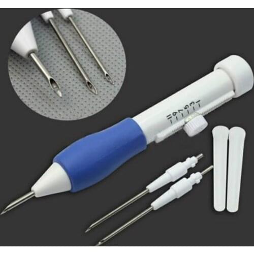 DIY Embroidery Punch Needle Set 3 Needles ABS Plastic Craft Sewing Tools Costuras Accessories for Embroidery