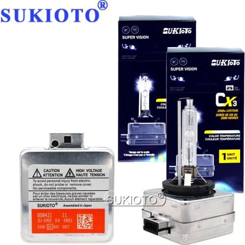 SUKIOTO Xenon Bulbs D1R (PK32d-3)